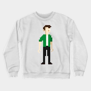 Person pixel Crewneck Sweatshirt